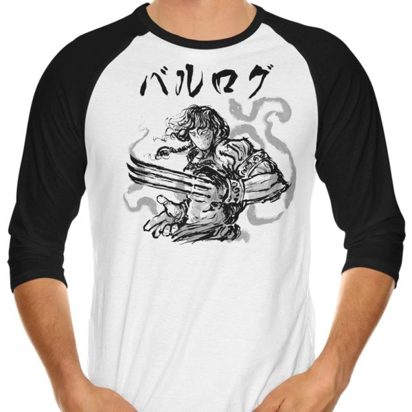 Claw Warrior - 3 4 Sleeve Raglan T-Shirt Hot on Sale