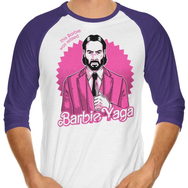 Barbayaga - 3 4 Sleeve Raglan T-Shirt For Cheap - Image 4