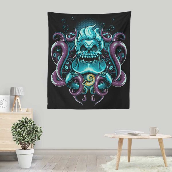 Sea Witch Skull - Wall Tapestry Cheap - Image 4