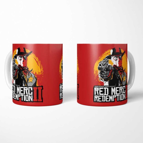 Red Merc Redemption - Mug Cheap - Image 4