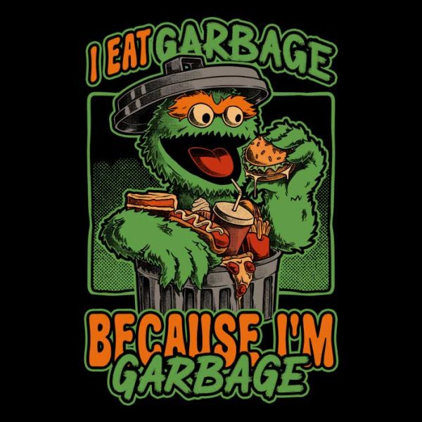 I Eat Garbage - Tank Top Online Hot Sale - Image 2