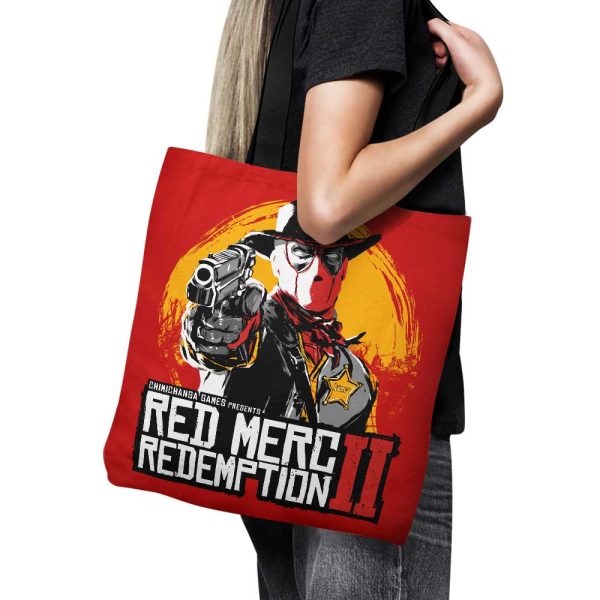 Red Merc Redemption - Tote Bag on Sale