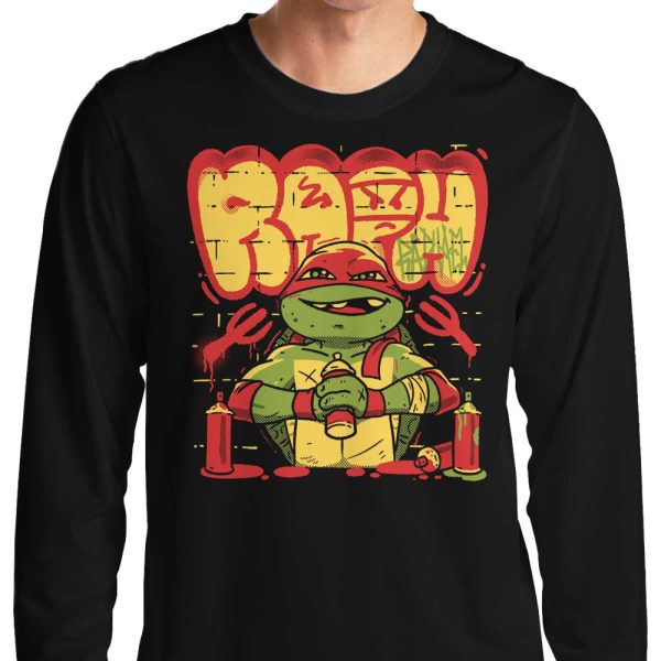 Raph Mayhem - Long Sleeve T-Shirt Fashion