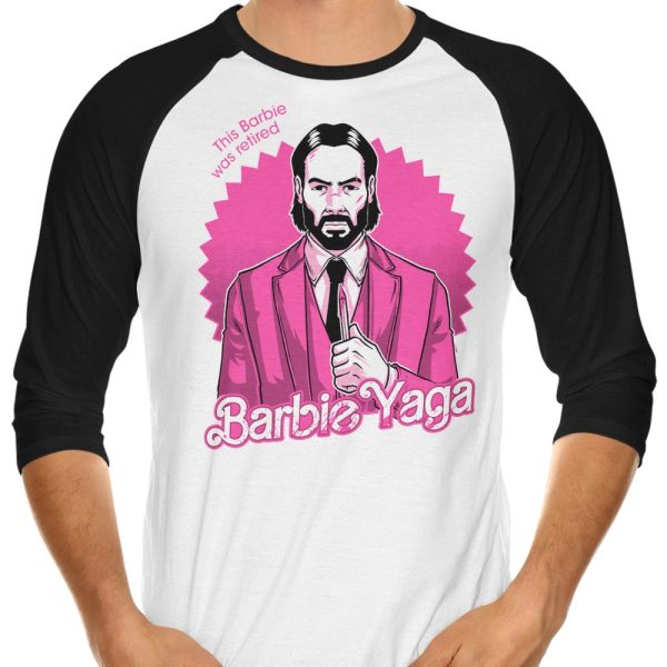 Barbayaga - 3 4 Sleeve Raglan T-Shirt For Cheap - Image 3
