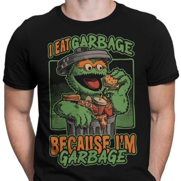 I Eat Garbage - Men s Apparel Fashion - Image 3
