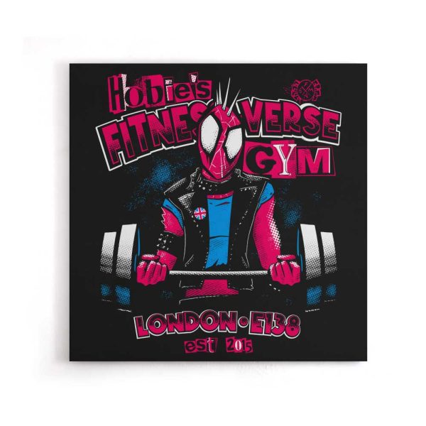 Hobie s Fitness Verse - Canvas Print Cheap - Image 5
