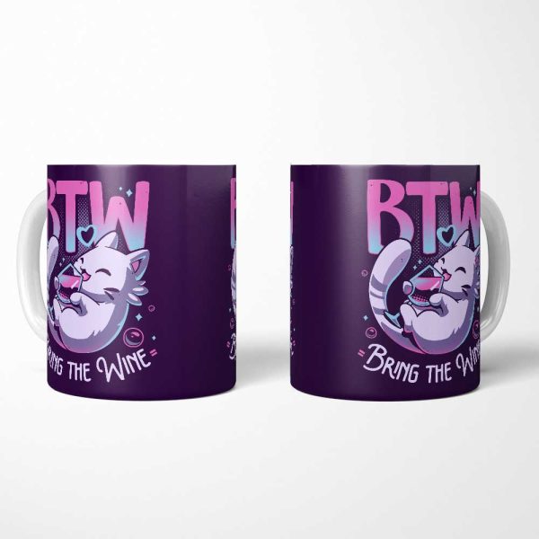 Bring the Wine - Mug Cheap - Image 4