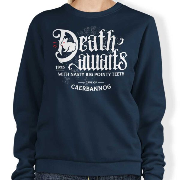 Death Awaits - Sweatshirt on Sale - Image 3
