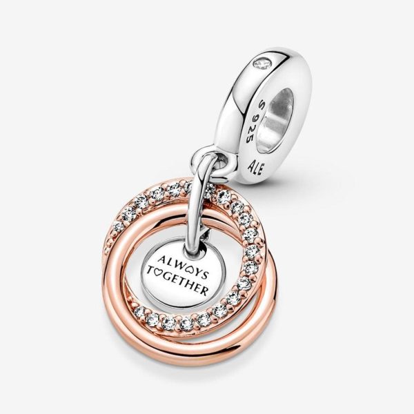 PANDORA : Family Always Encircled Dangle Charm Online Sale - Image 3